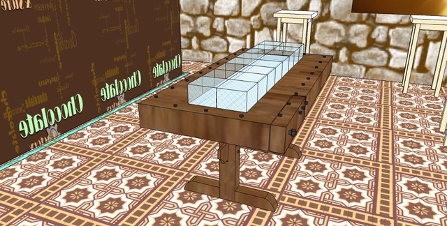 CAFE CHOCOLATE rustic-rendering