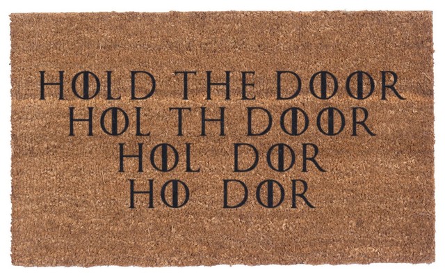 Hold The Door Coco Doormats