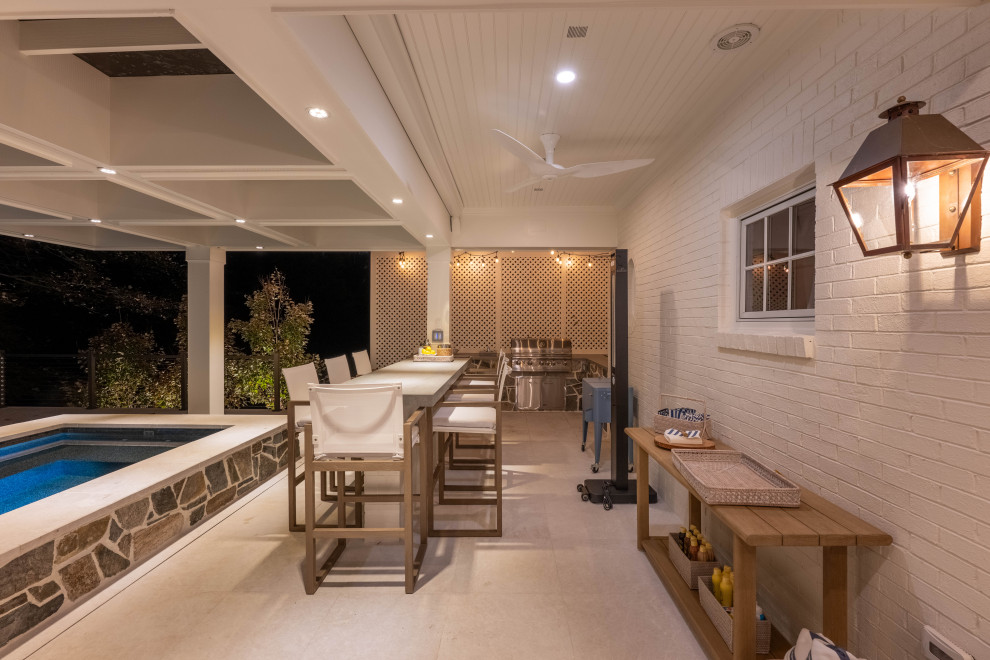 Inspiration for a transitional home design remodel in DC Metro