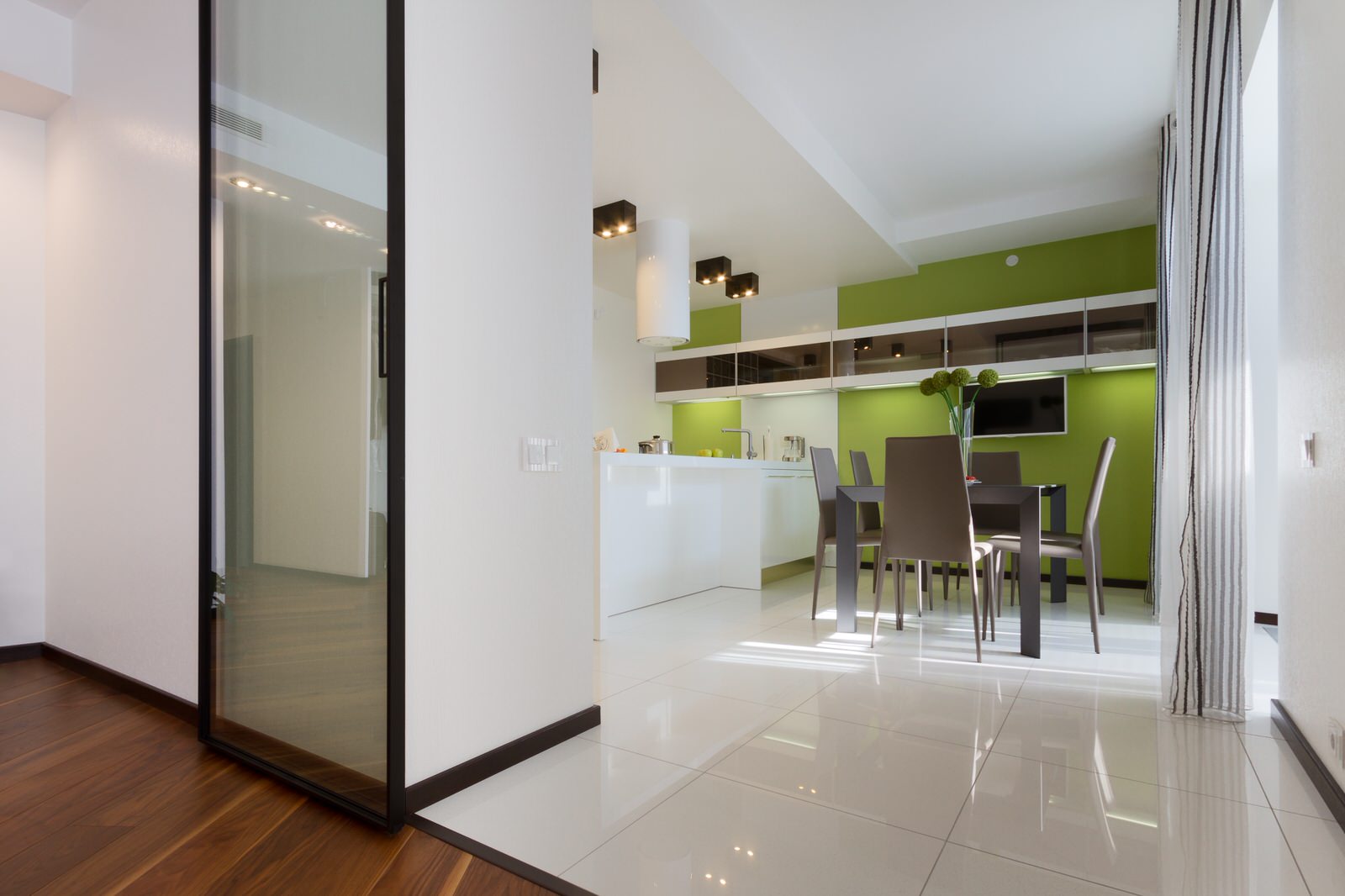 Трёхкомнатная квартира.