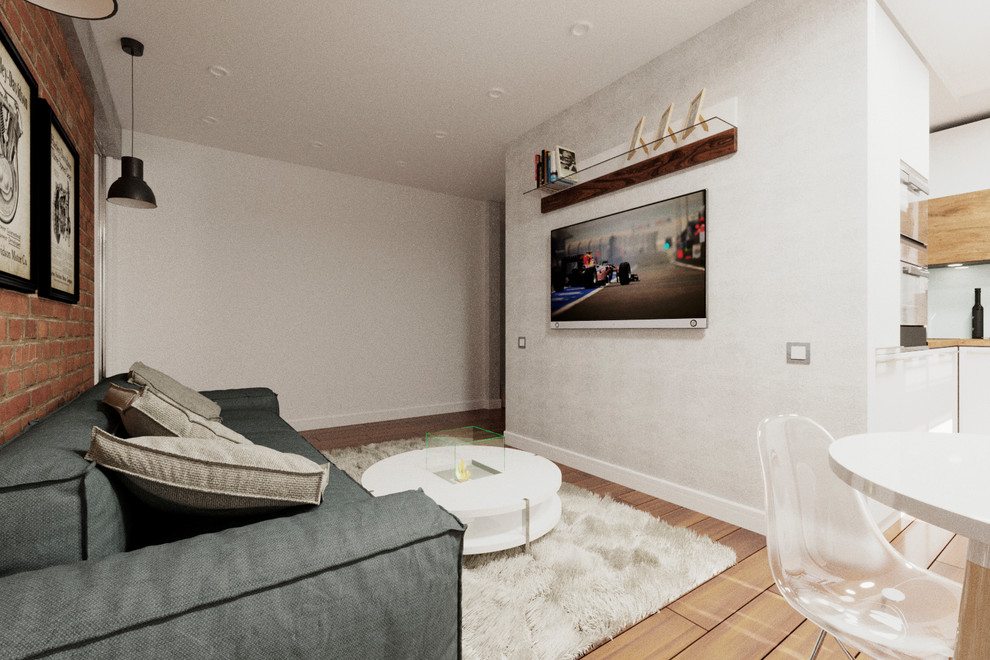 Уютный лофт на 45 квадратах.