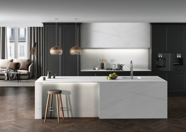 Silestone Ethereal Glow contemporary-kitchen