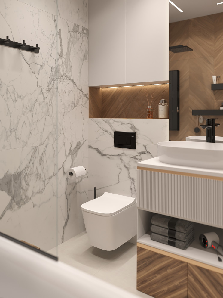 Санузел в современном стиле