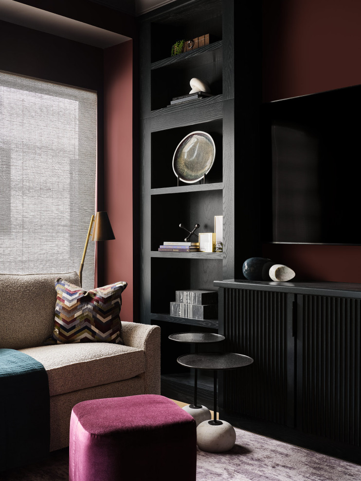 Urban to Suburban - Contemporary - Family Room - Chicago - by Lauren ...