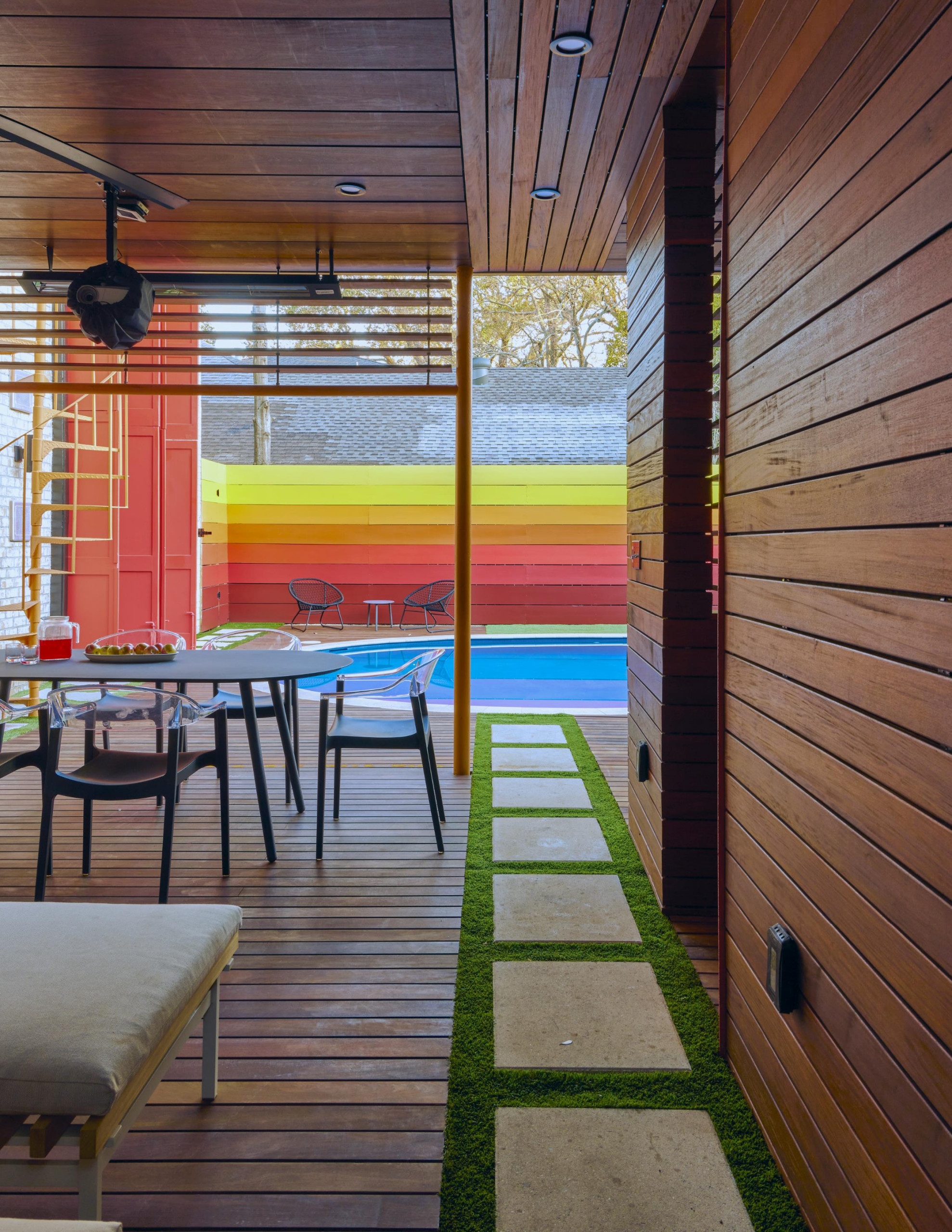Saturated Backyard Renovation