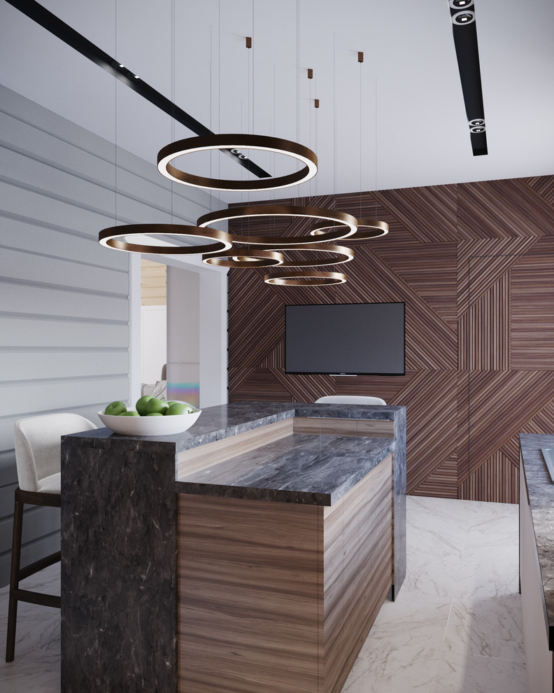 Дизайн-проект загородного дома из бруса