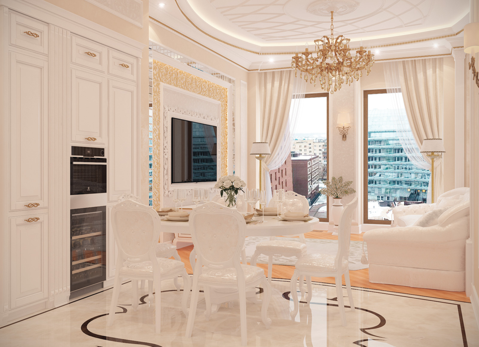 ЖК Садовые Кварталы квартира 150 м2