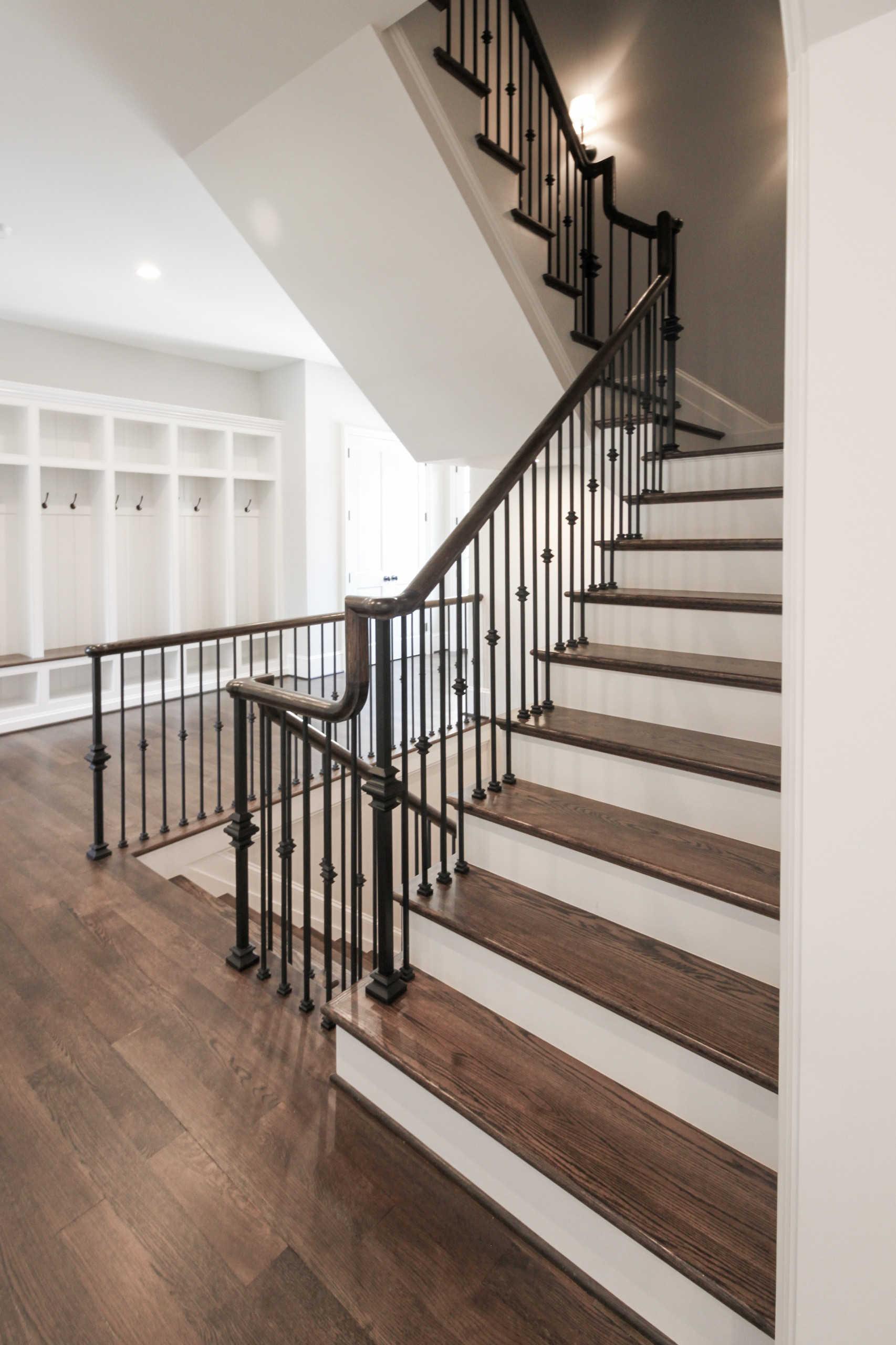 86_ Gorgeous Floating Curved Staircase, McLean VA 22066