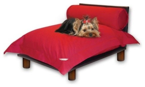 Modern Luxury Red Master Suite Pet Bed