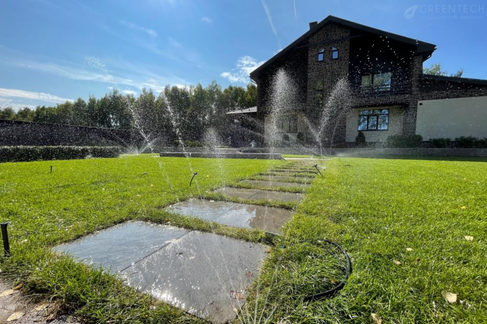 Сад, построенный в к.п. Серебряные Ключи 2