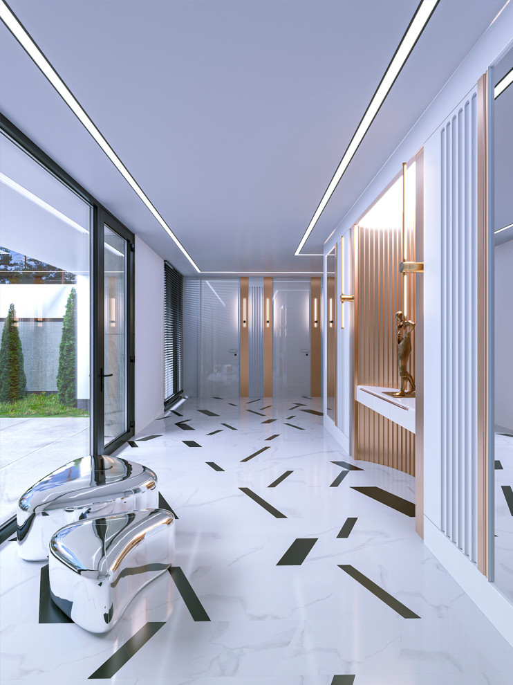 Частный дом в стиле "Хай-тек"