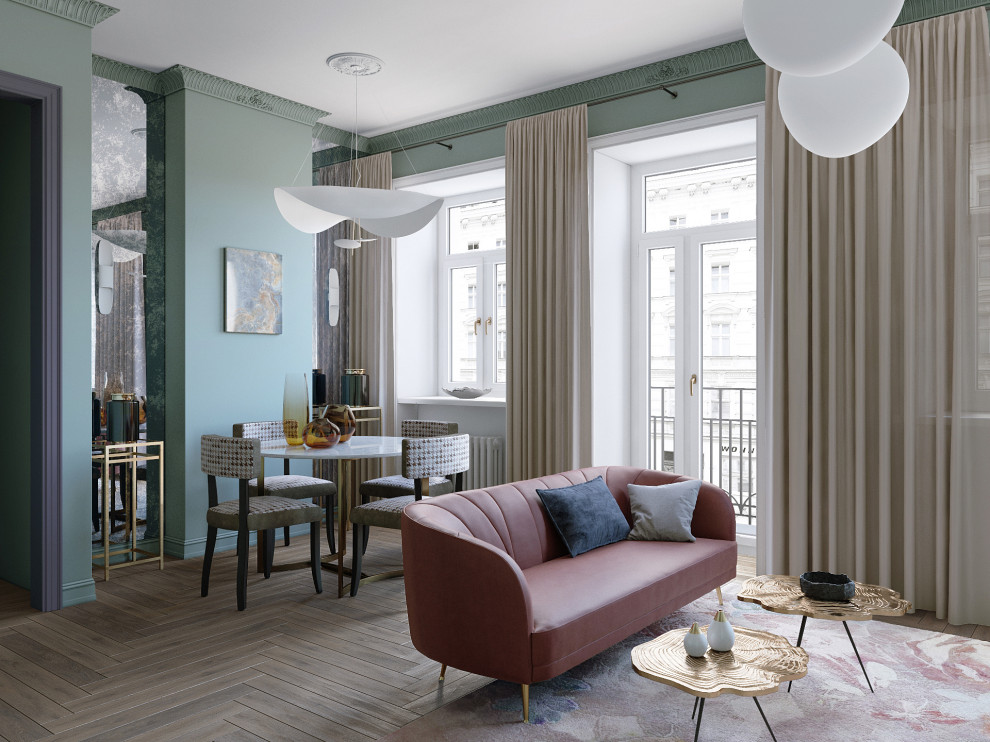 Визуализация интерьера по референсам