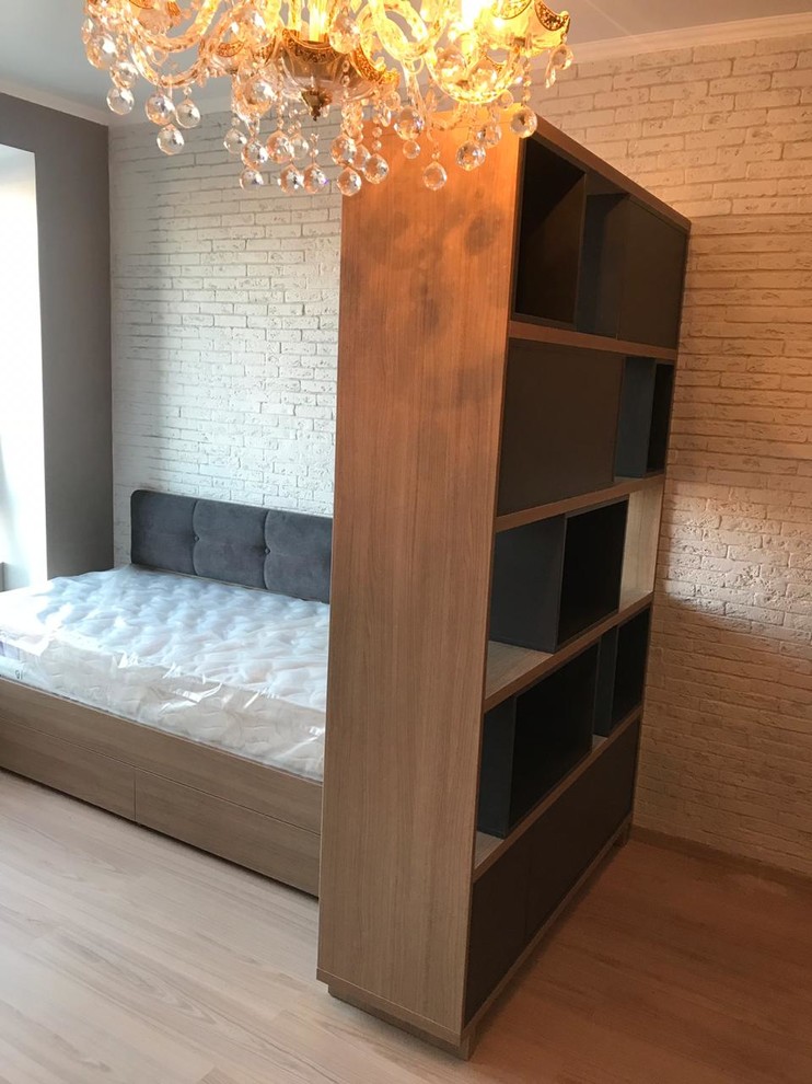 Делим комнату на гостиную и спальню для мальчика 9 лет