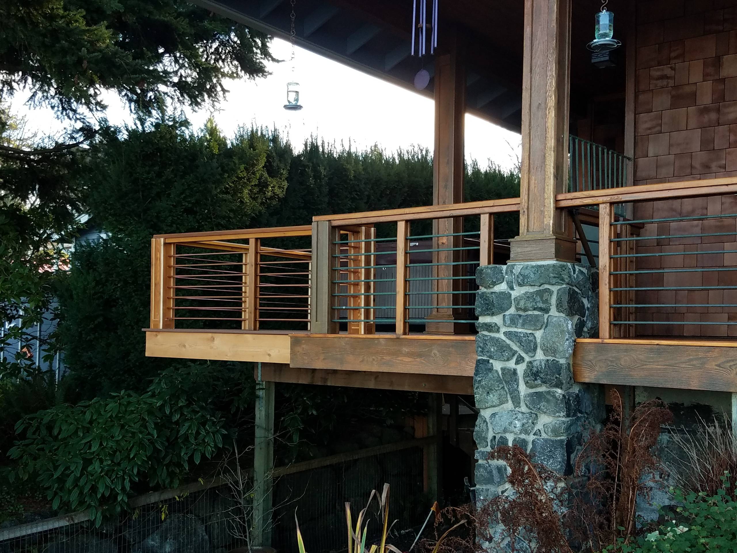 Custom Deck Addition w/ Hot Tub