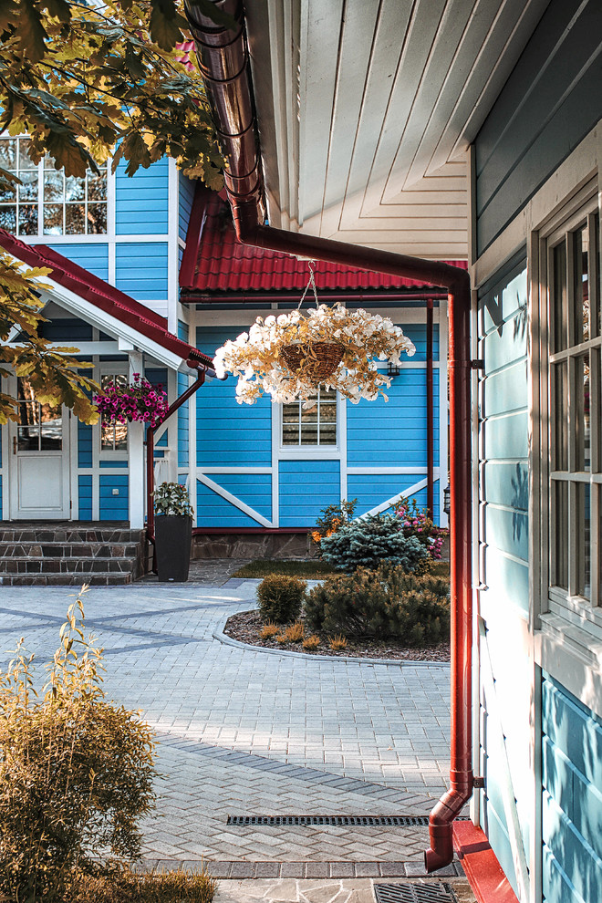 Орехово, разработка фасадов и малых сооружений