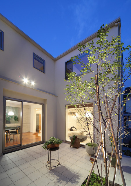 CASA CUBE modern-uteplats