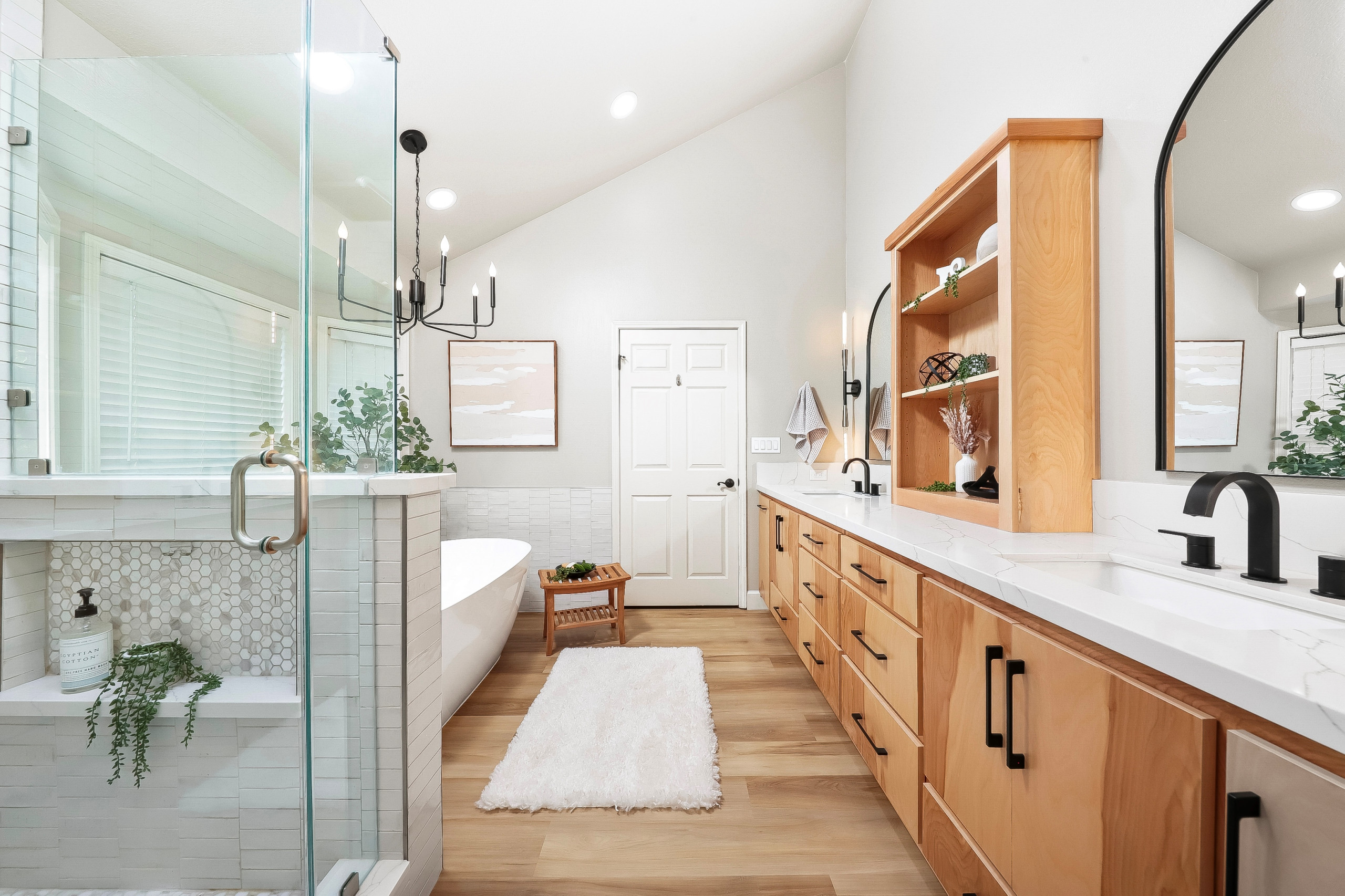 Organic Primary Bathroom Remodel, West 32nd Lancaster