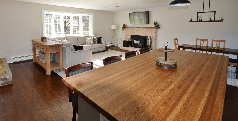 Super Sleek West Chester PA Bi-Level open floor plan remodel ...