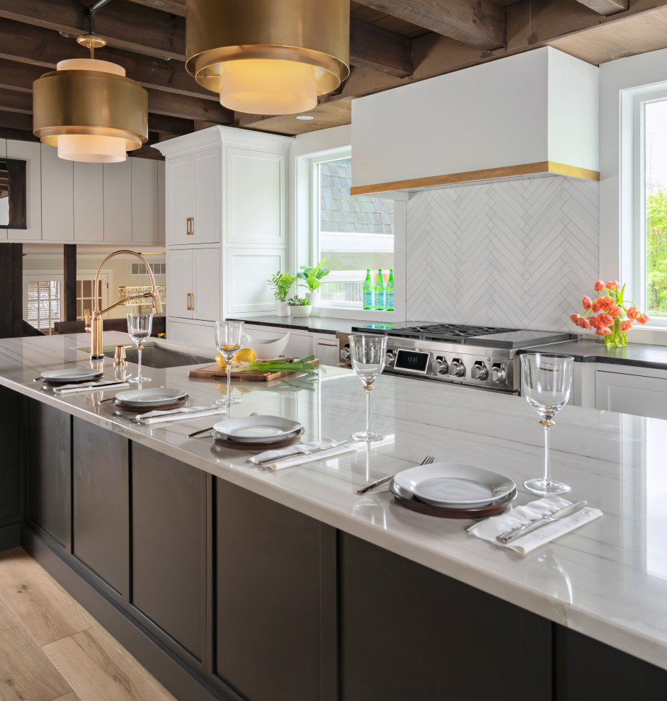 Mountain style kitchen photo in Philadelphia