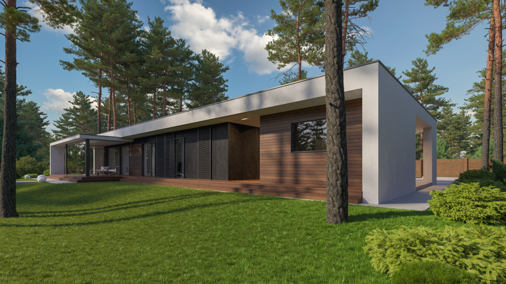 Флэтхоум 04 с навесом