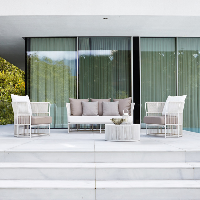 Selling: Tibidabo High Sofa, Tibidabo Lounge Chair, Tibidabo Coffee Table contemporary-veranda