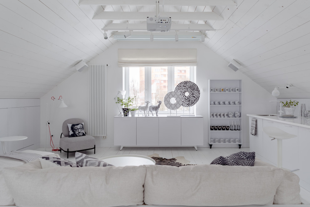 Белая мансарда.