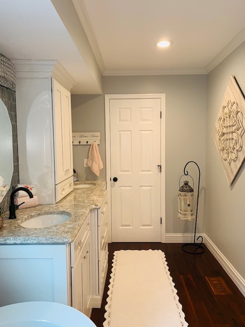 Fry Master Bath After / Before