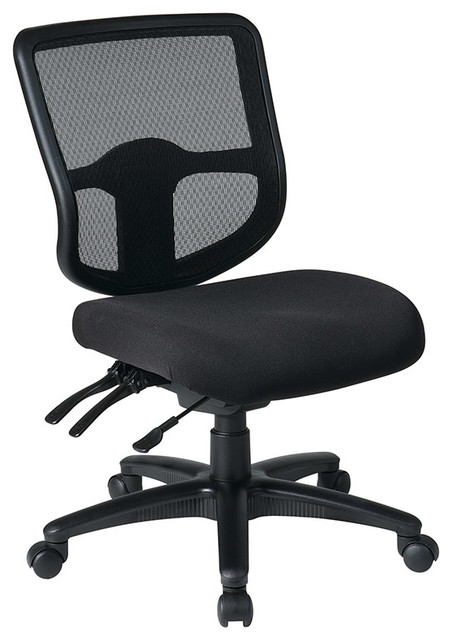 Ergonomic Office Chair Without Arms, Office Chairs No Arms