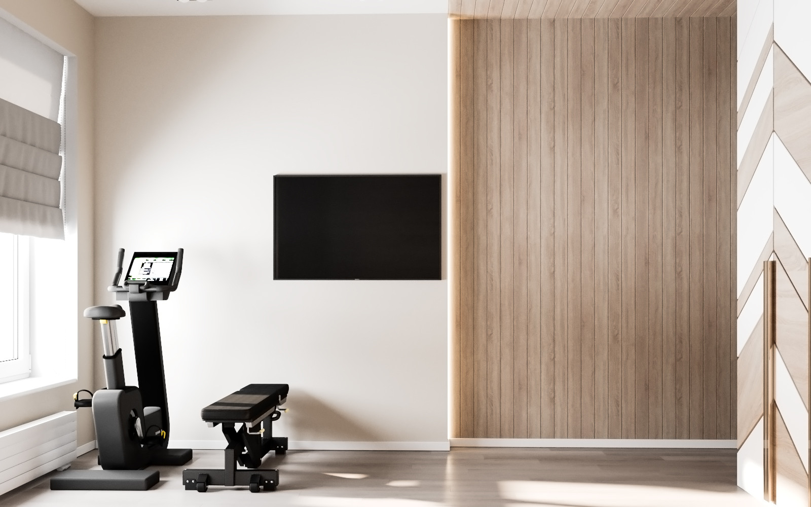 Дизайн проект квартиры в Москве в современном стиле (Варшавское шоссе, 2019)