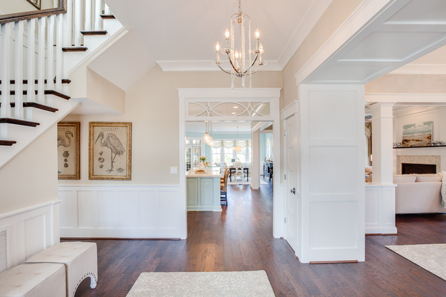 Coastal Virginia Idea House beach-style-entry