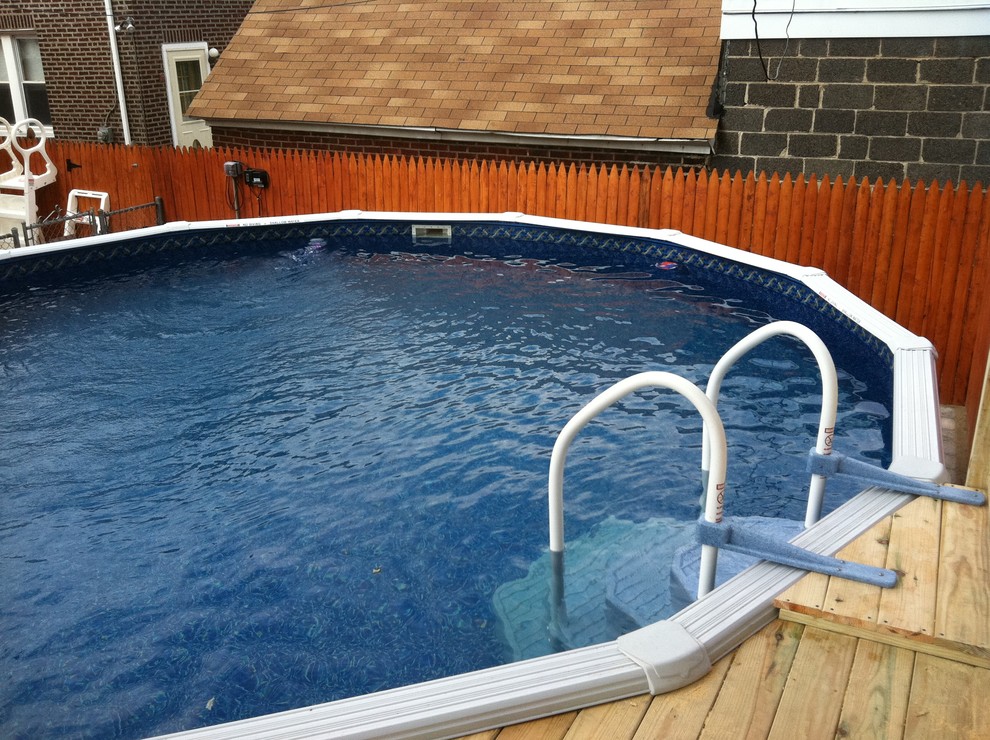 Philadelphia PA 21' Round above ground package. Traditional Pool