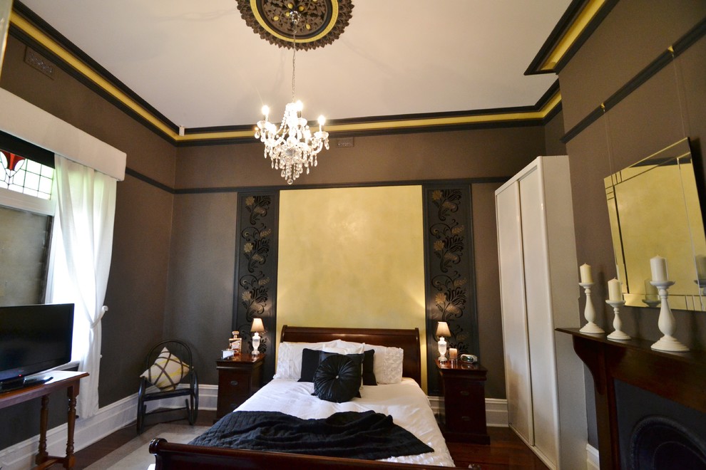 Traditional bedroom in Adelaide.