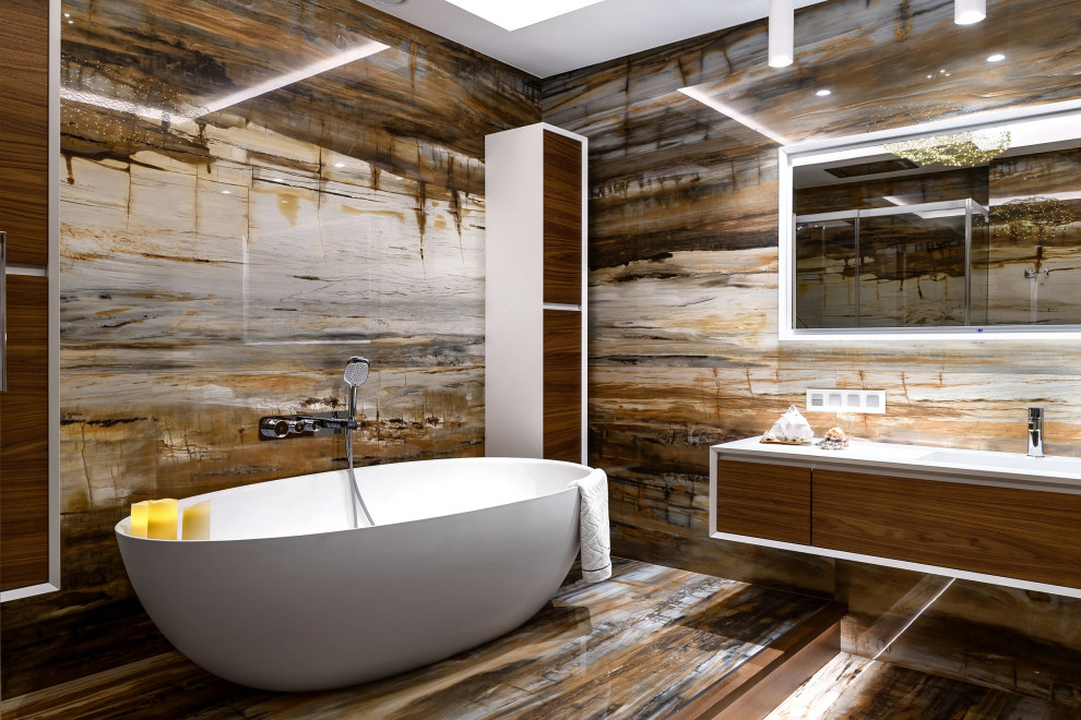 Съёмка интерьера ванной комнаты