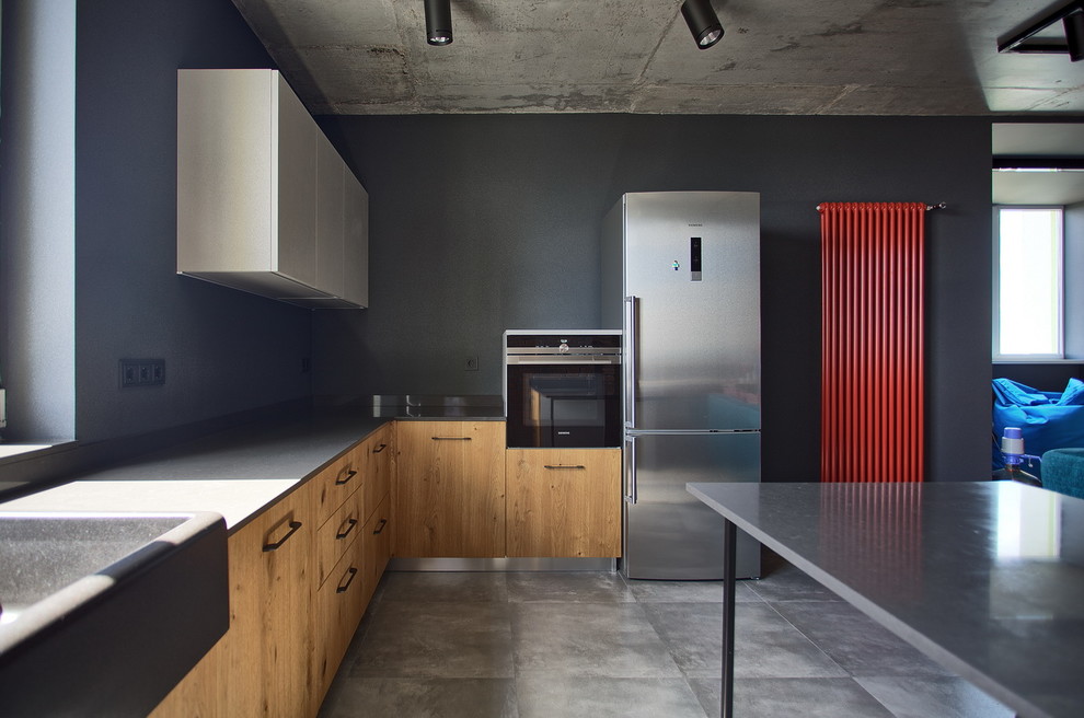 Кухня Solid Loft у Loft інтер’єрі