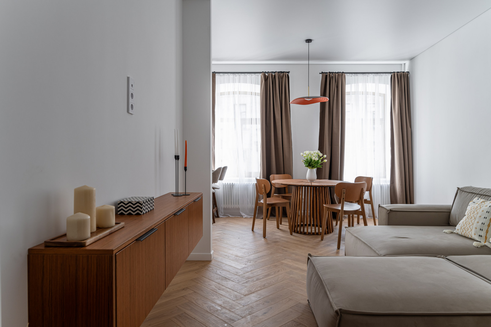 Квартира с элементами сканди