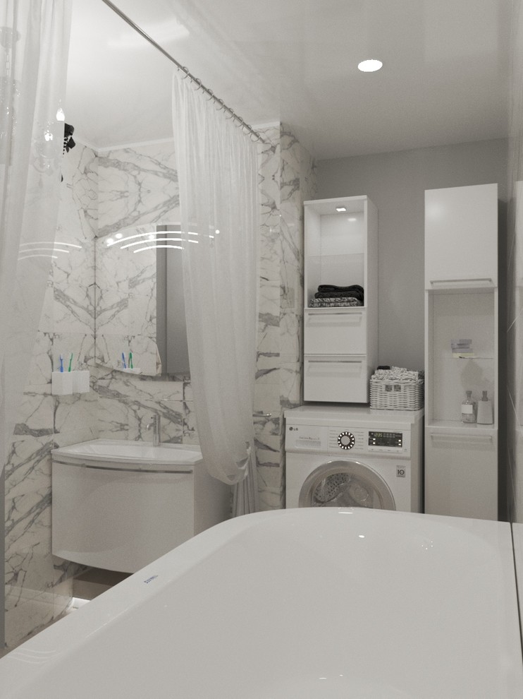 ванная / NJ Apartment_100 м2