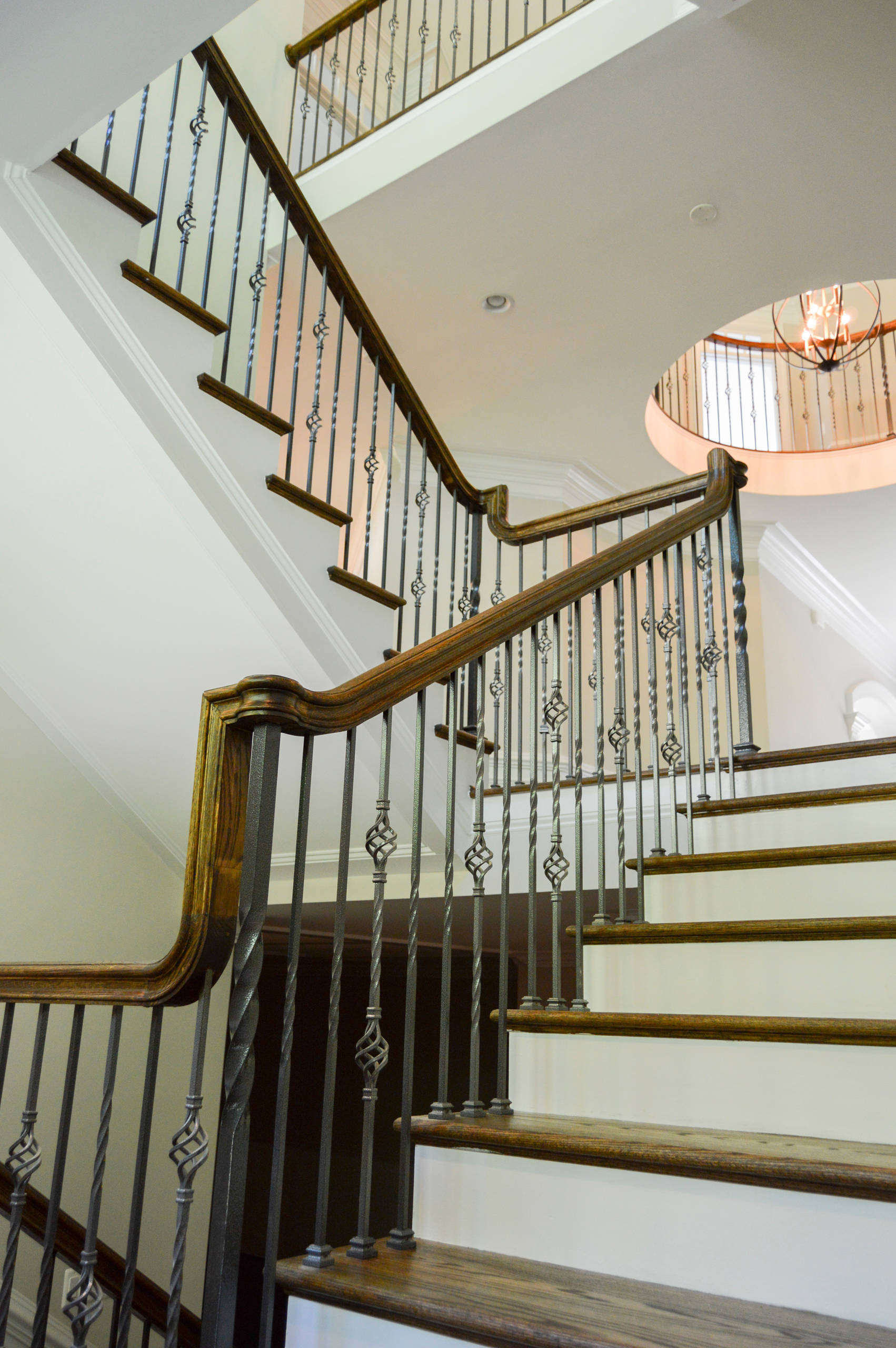38_European Style Circular Balcony and Multi-level Staircase, Middleburg, VA 201