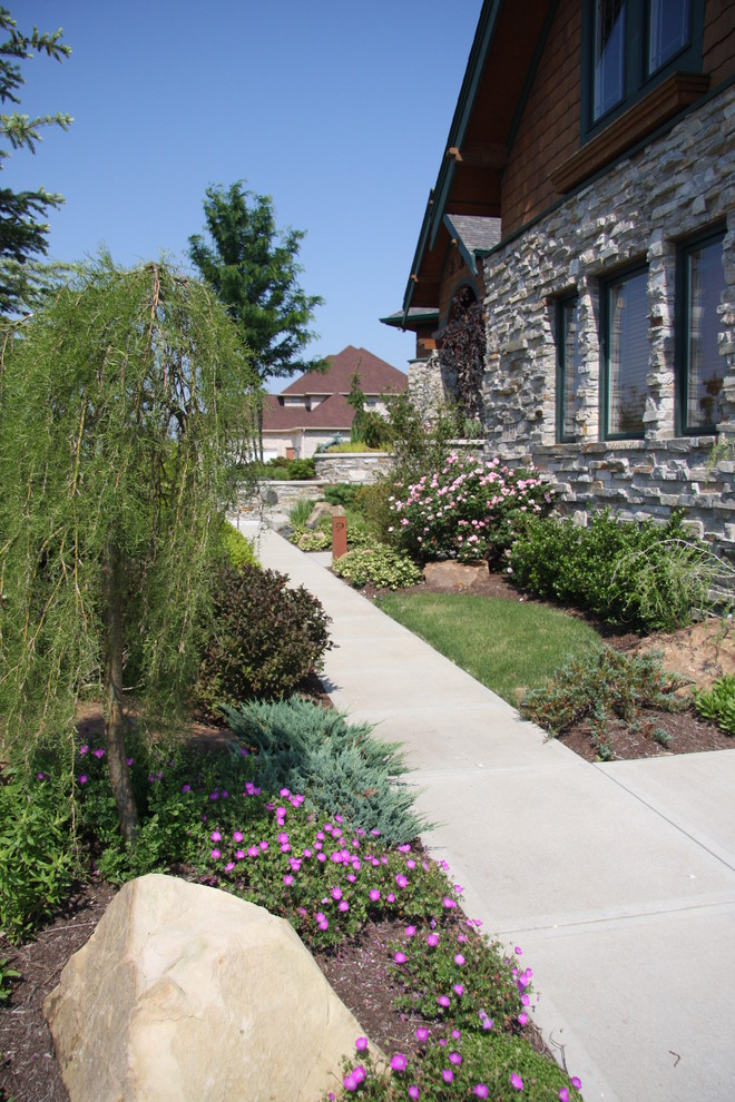 Design ideas for an asian landscaping in Indianapolis.
