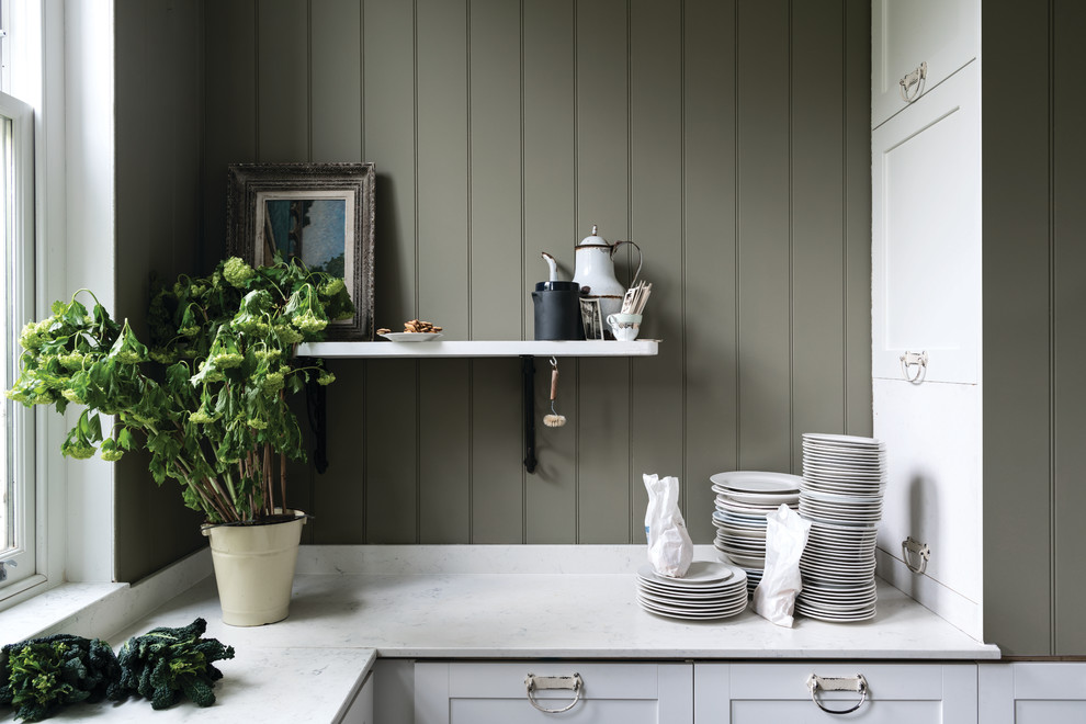 Treron by Farrow & Ball - Traditional - Kitchen - Dorset - by Farrow ...