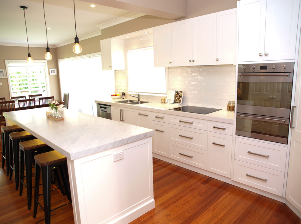 Mt Keira Modern traditional kitchen - Traditional ...