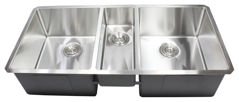 ariel 3 basin kitchen sink