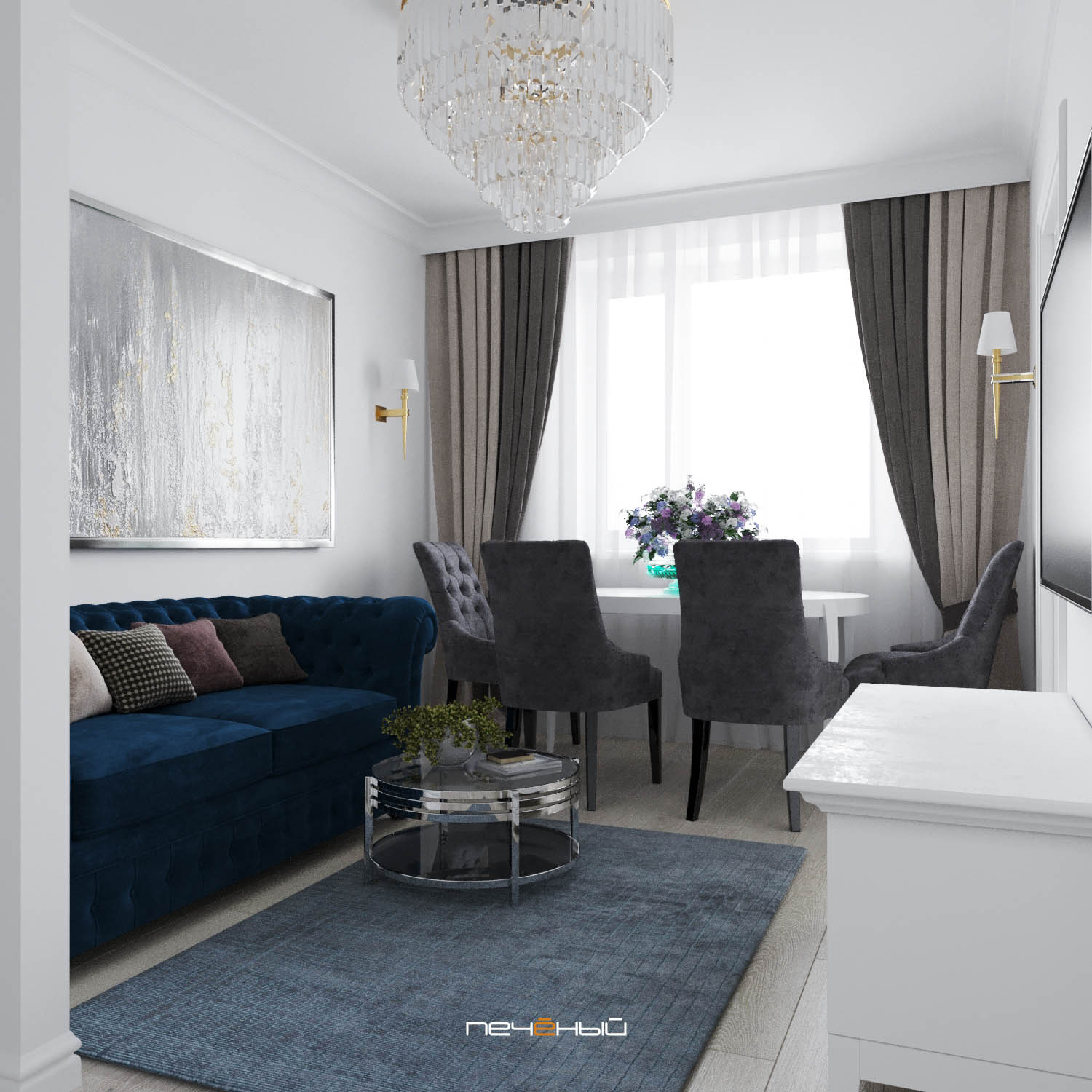 Неоклассика в типичной панельке