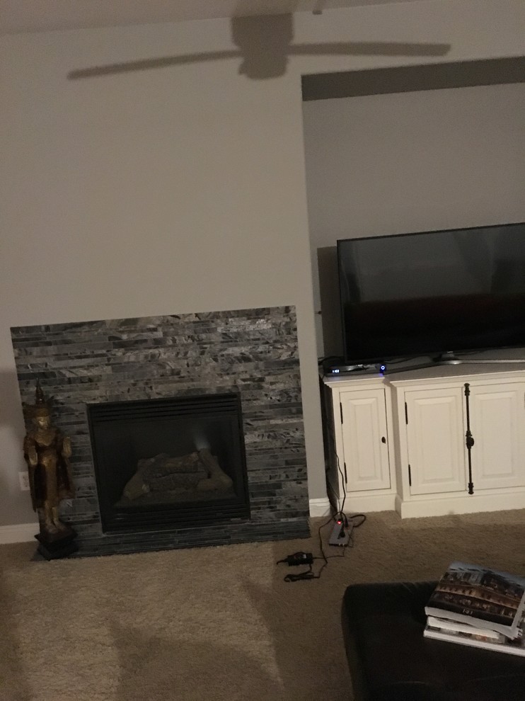 What size mirror over fireplace with no mantle?
