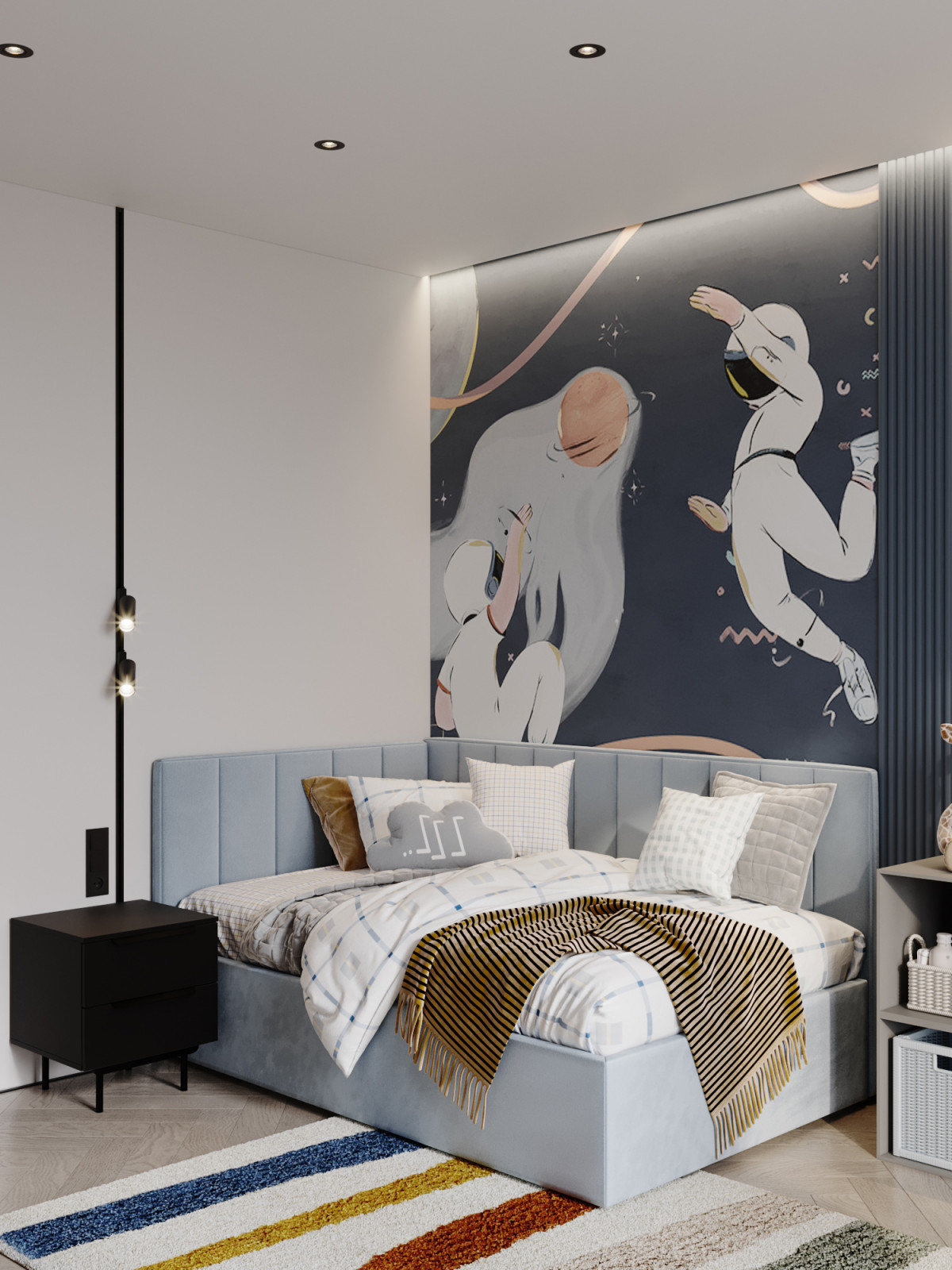 Идеальный современный интерьер в ЖК Homecity