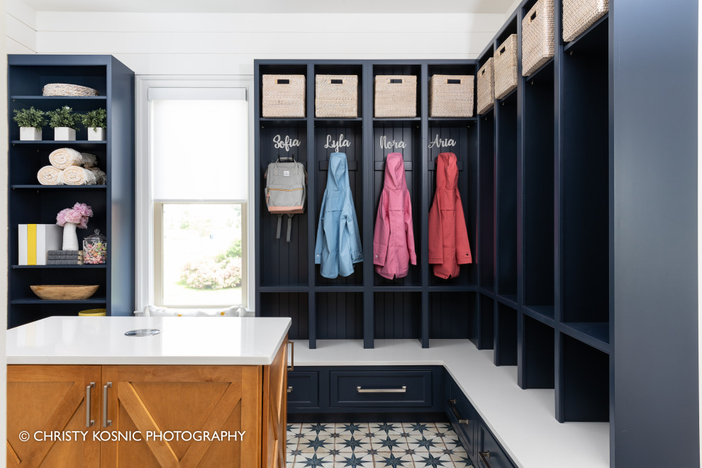Inspiration for a transitional home design remodel in DC Metro