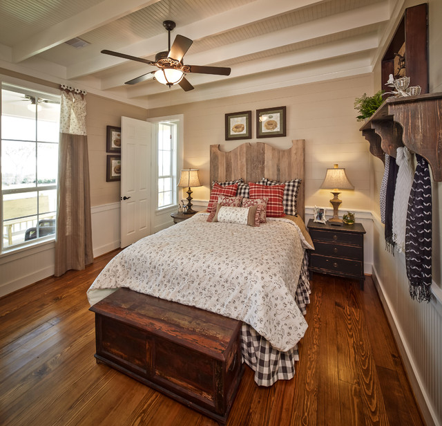 Texas Casual Cottages Round Top Country Bedroom Houston