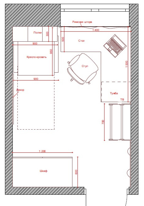 Декор-проект детской