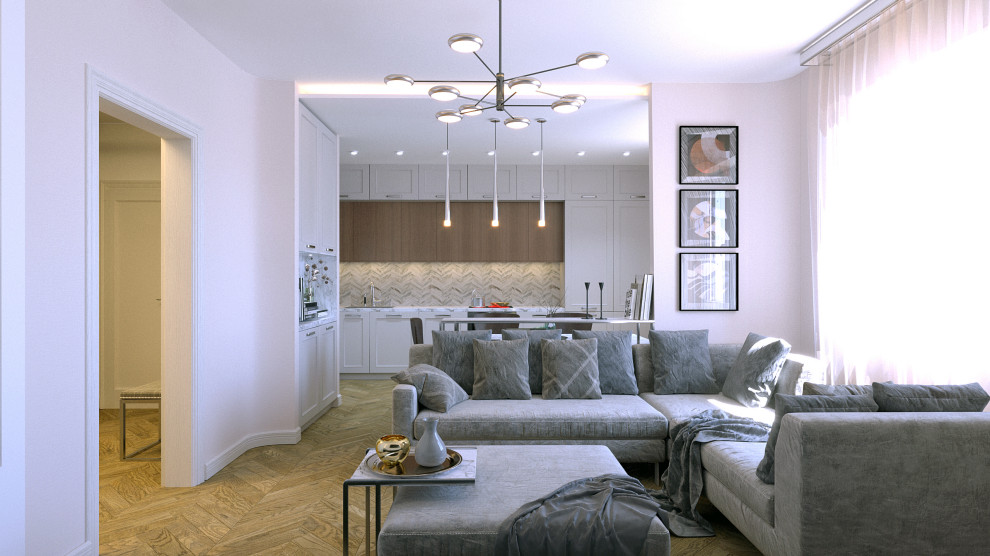 Четырехкомнатная квартира в Юнтолово, Санкт-Петербург