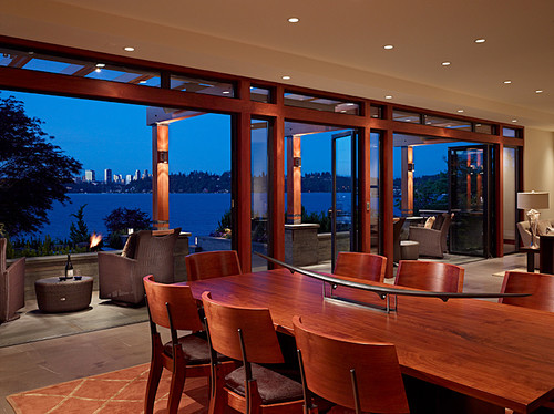 Our Seattle residential design firm recommends nanawalls for indoor/outdoor living