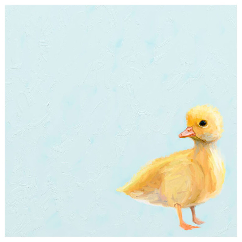 Spring Duckling Canvas Wall Art By Cathy Walters Farmhouse Prints And Posters By Greenbox Art Culture